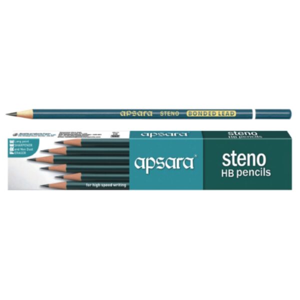 Apsara Steno Pencils - 10 Pcs Pack