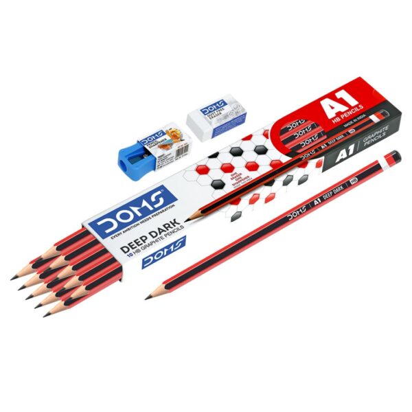 DOMS A1 Pencils - 10 Pcs Pack