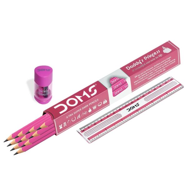 DOMS Daddy's Princess Pencils - 10 Pcs Pack