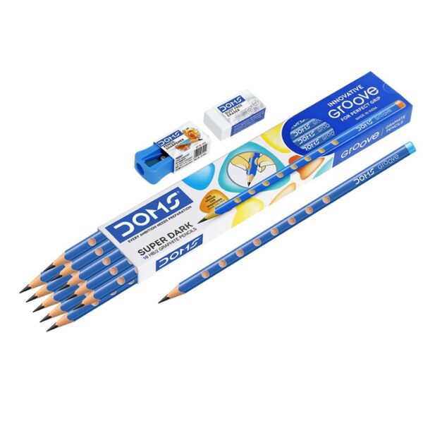 DOMS Groove Pencils - 10 Pcs Pack