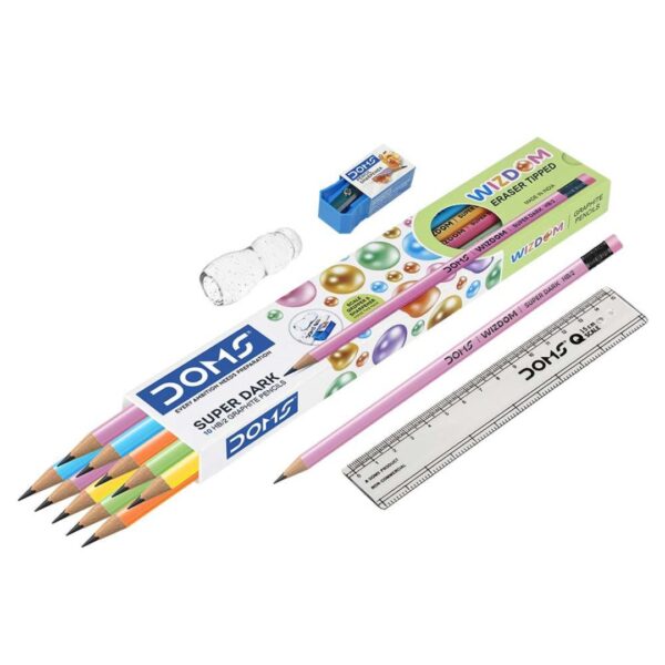 DOMS Wizdom Pencils - 10 Pcs Pack