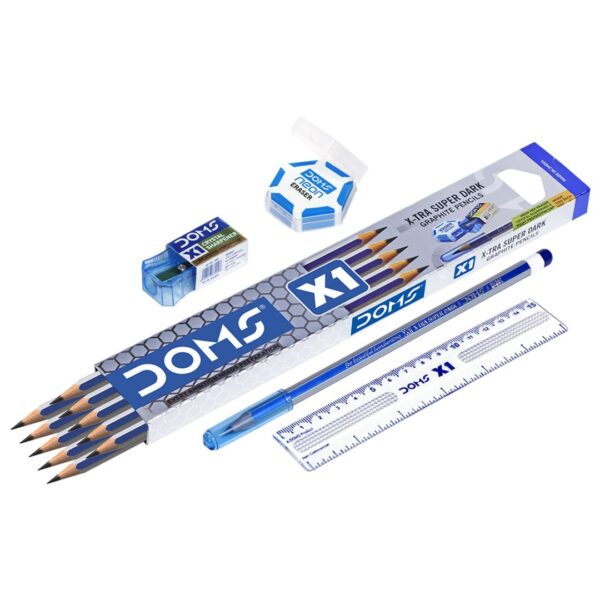 DOMS X1 Pencils - 10 Pcs Pack