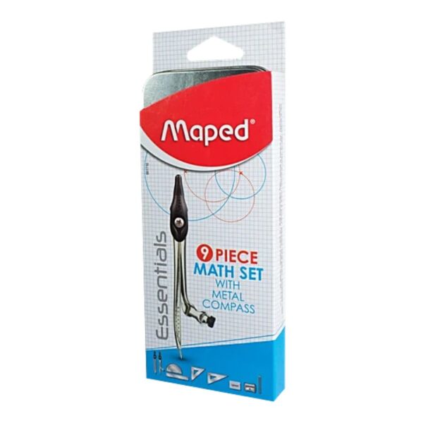 Maped Essential 9pcs Set Geometry Box