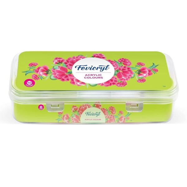 Fevicryl Acrylic Sunflower Kit - 10 Shades