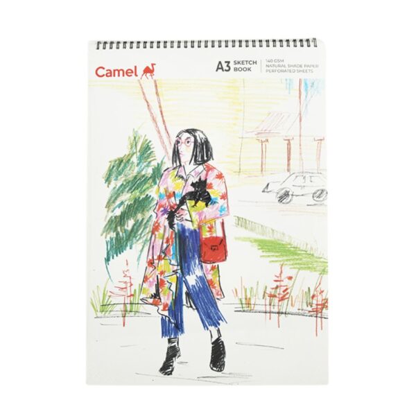 Camel A3 Sketch Book – 25 Sheets