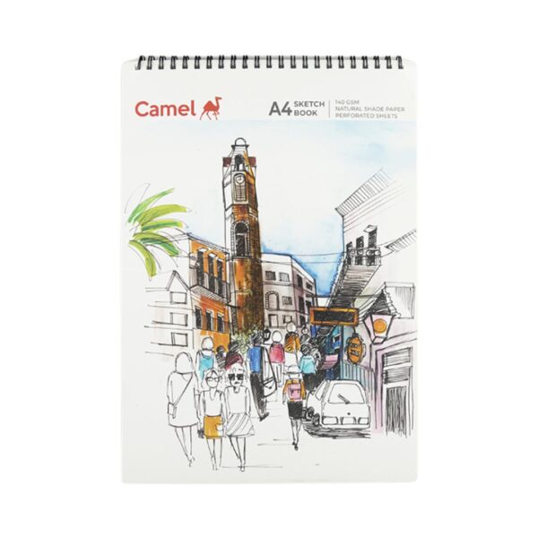 Camel A4 Sketch Book – 25 Sheets