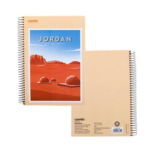 Camlin A4 Notebook - 180 Pages, Spiral