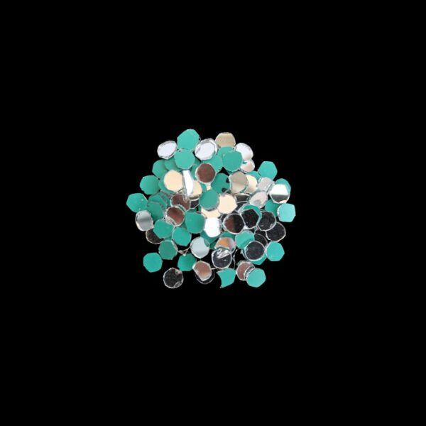 Circle Shape Glass Mirror – 5 MM (40g Pack)