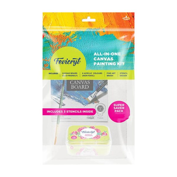 Fevicryl All in One Canvas Kit