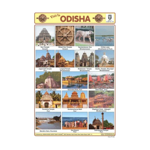 Odisha – Cut & Paste Educational Chart Paper