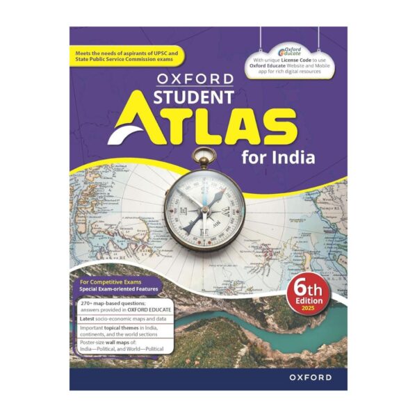Oxford Student Atlas for India – 6th Edition (English)