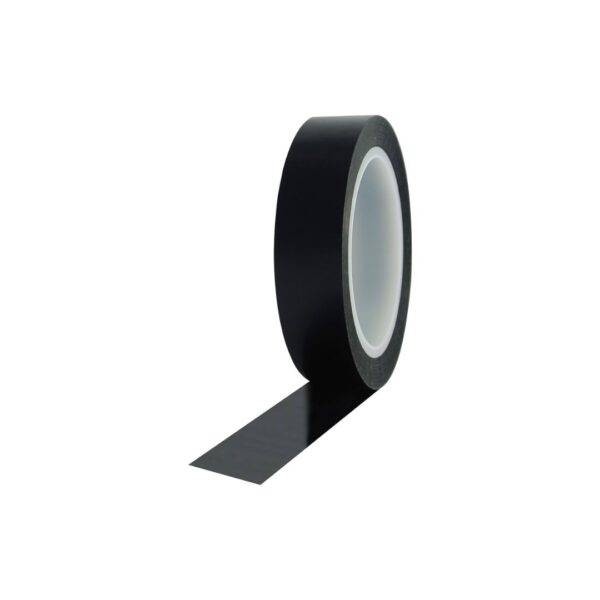 1-Inch Black Tape – Standard Roll
