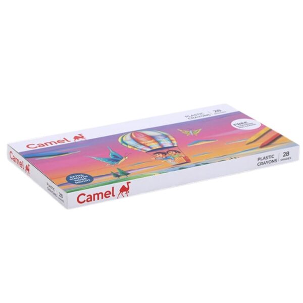 Camel Plastic Crayons – 28 Shades