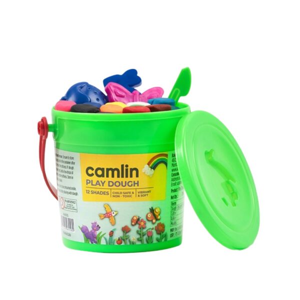 Camlin Play Dough – 12 Shades, 13g