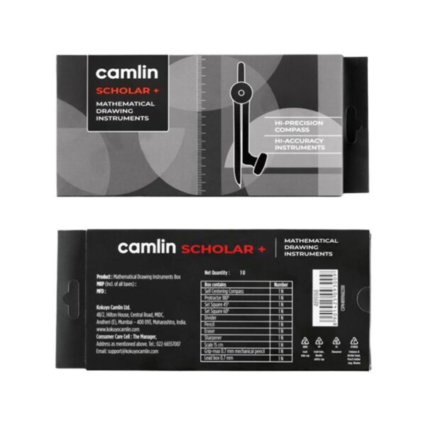 Camlin Scholar+ Geometry Box