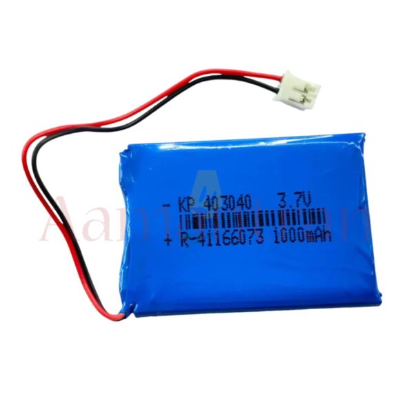 Lipo Rechargeable Battery 1000mAh 3.7V