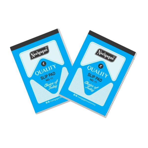 Neelgagan Slip Pad No. 11 – Ruled & Unruled (9.0 cm x 12.5 cm)