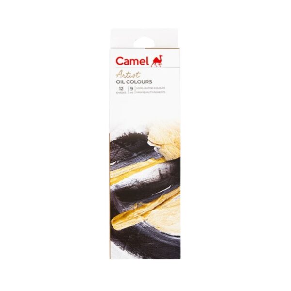 Camel Artist Oil Colours - 12 Shades (9ML)