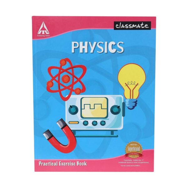 Classmate Physics Practical Notebook – 168 Pages