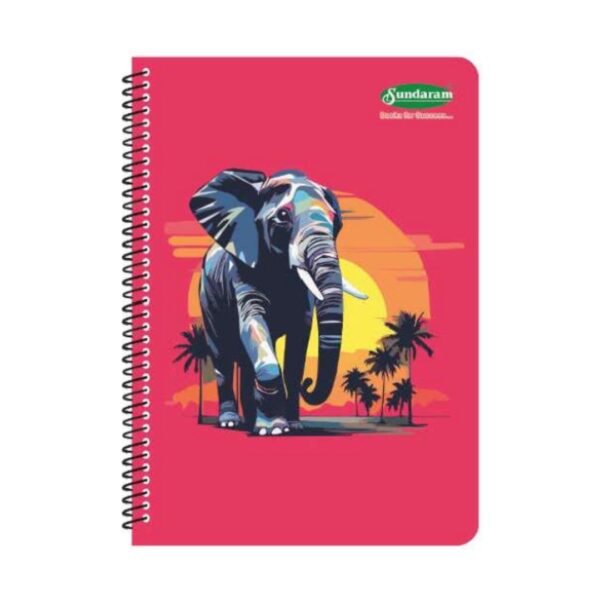Sundaram A4 Single Line Spiral Notebook – 300 Pages