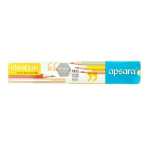 The Apsara Ideation Extra Dark Pencils - Pack of 10 packaging