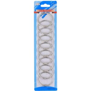 A pack of Book Ring Set - 38mm, 9 Pieces.