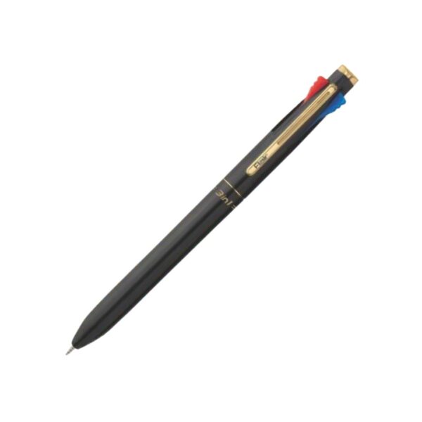 Flair 3in1 Gold Ball Pen with triple color ink mechanism in a single body.