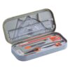 Flair Accu-Matic Geometry Box opened, displaying all instruments.