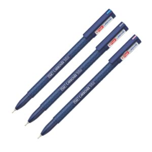 Flair Carbonix Blu Ball Pen with jumbo refill for extended writing.