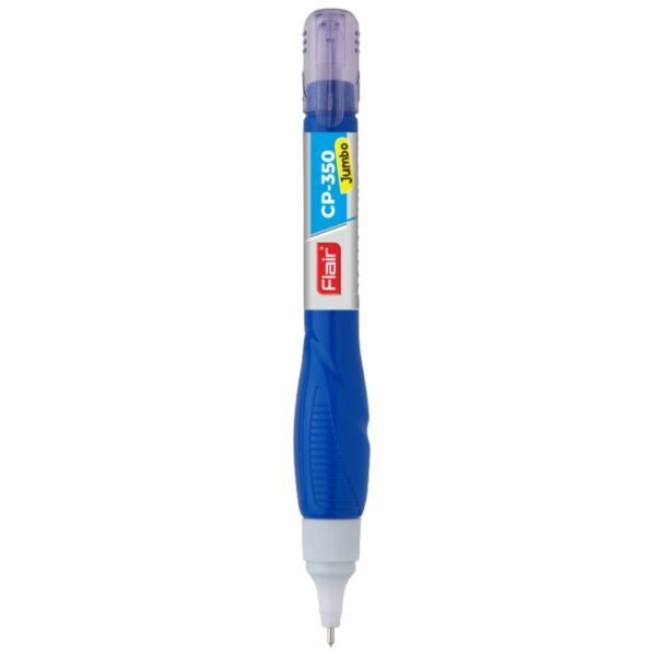 Flair CP-350 Jumbo Correction Pen showcasing its design and tip.