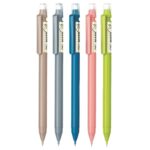 Make your mark clearly with the Flair Mark Mechanical Pencil - 0.7mm! Features an in-built eraser and attractive body colours (as per stock availability), perfect for clear writing with instant corrections.