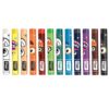 Flair Creative Oil Pastels - 12 Shades set, displaying the vibrant colours.