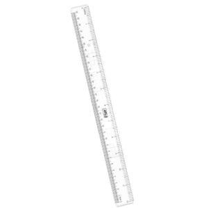 Flair Creative Acculine Sleek 30cm Scale showcasing its sleek design and markings.