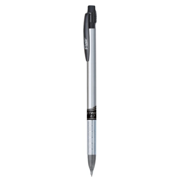 Close-up of the Flair Strike Mechanical Pencil's 0.7mm tip