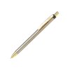 Close-up of the Flair Steelo Pen's gold trim details.