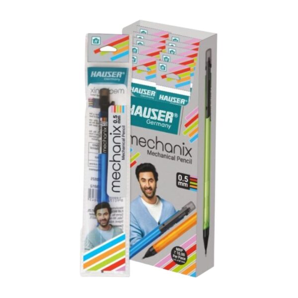 Hauser Mechanix Mechanical Pencil - 0.5 MM showcasing its design (may vary in color).