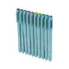 A complete Hauser XO Ball Pen Multicolour Set showing all 10 vibrant pens.