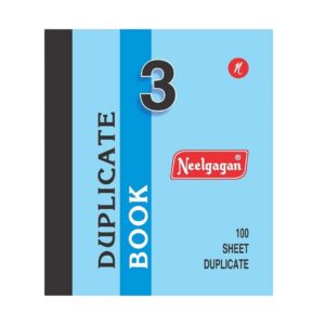 A Neelgagan Duplicate Book No.3 showing its side binding.
