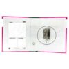The large Lever Arch mechanism of the 14-inch Index File open, ready for legal documents.