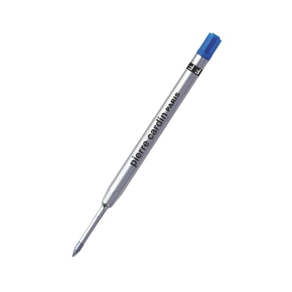 The Pierre Cardin Metal Refill in black and blue ink.