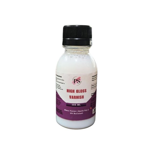 Pooja Sales High Gloss Varnish - 100 ML bottle