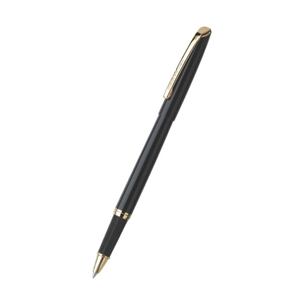 Hauser Dignity Black & Gold Roller Pen in its blister pack