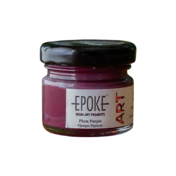 Epoke Plum Purple Opaque Pigment Paste 25gm container.